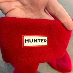 Hunter Boot - fleece liners